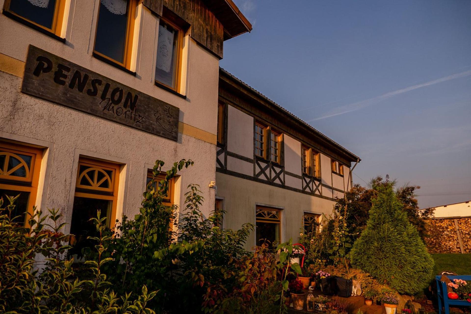 Pension Moritz Und Hofladen Unterm Storchennest -16303 Schwedt,Schwedter Allee1 Zewnętrze zdjęcie